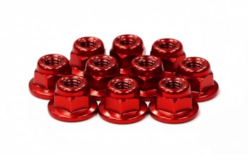 Écrou de blocage 3mm RC Integy en alu anodisé pour châssis haute précision