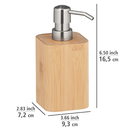 Distributeur de savon en bambou pour en finir avec les bouteilles en plastique