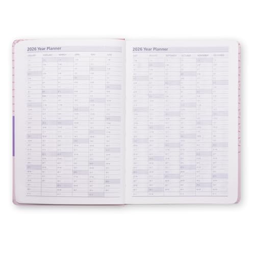 Image of Mahavir Maxim 2026 Diary | A5 Size New Year Diary with | One-Day-to-a-Page Diary with Month Index | 424 pages,70 gsm | Natural Shade Paper | Laminated Paper Cover - (Yellow)