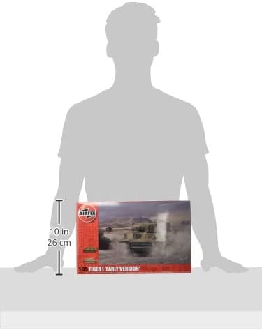 Miniatura 6 de Airfix Model Tank - A1357 Tiger 1, versión de producción temprana, kits de modelos de plástico para adultos y niños, escala 135, nivel de habilidad