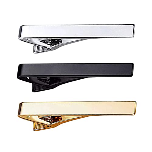 Clip para corbatas de hombre Veemoon pack de 3 piezas elegantes