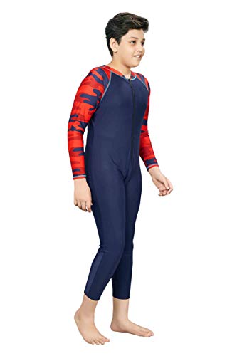 Image of ZIUM Boys 4 Way Lycra Swimsuit Cum Diving Suit