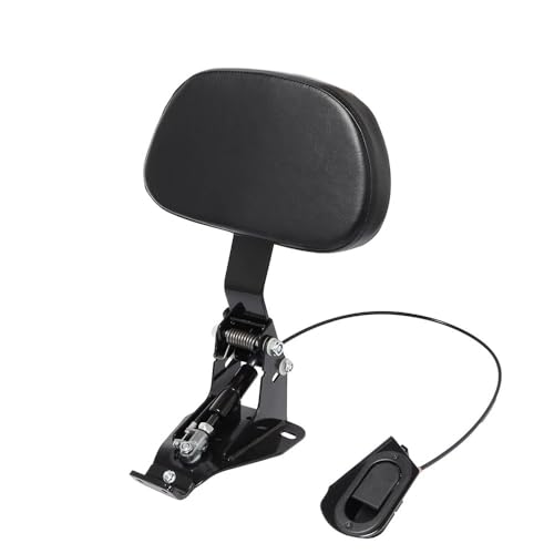 Coussin de siege pour dossier de moto reglable pour de longs voyages confortables en Road King