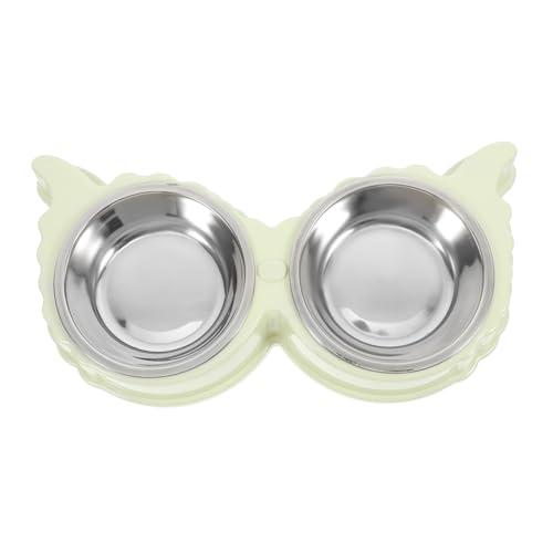 TOBBOMEY ペット ボウル ペット 用品 小型 犬 ボウル 子犬用 子猫用 フード ボウル 猫 ボウル 小型 犬 フード ボウル 子犬 ボウル 犬 皿 猫 フード と 水 ボウル ダブル 犬