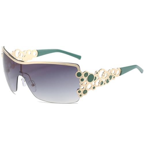 Lunettes de soleil punk de mode pour un festival urbain ou une virée en ville décontractée