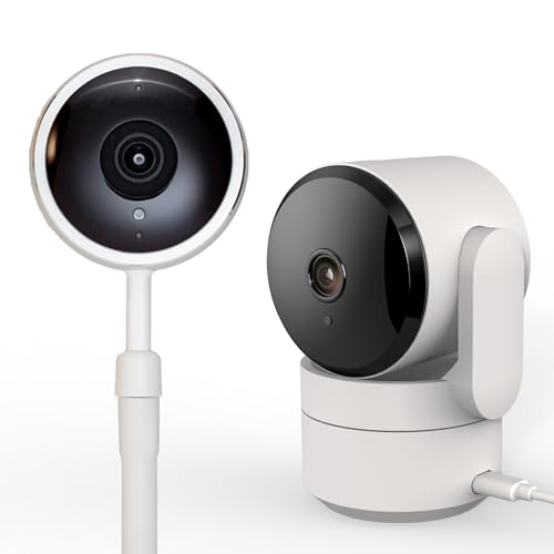 Image of Luna Smart Baby Monitor & Floor Stand, Sensor-Free Sleep Breathing Motion Tracker, and Indoor Pan/Tilt Home Security Camera, 360° Plug-in, Night Vision, 2.4GHz Wi-Fi