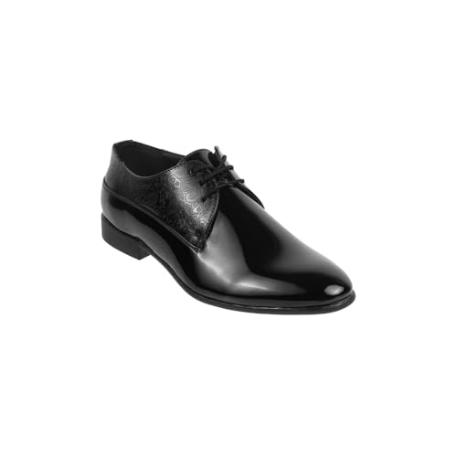 Image of Metro Men Patent Leather Formal Shoes