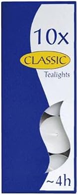 Set of 24 Tea Lights U Tea Lights x 10 Tealigt Scented and Home Decoration