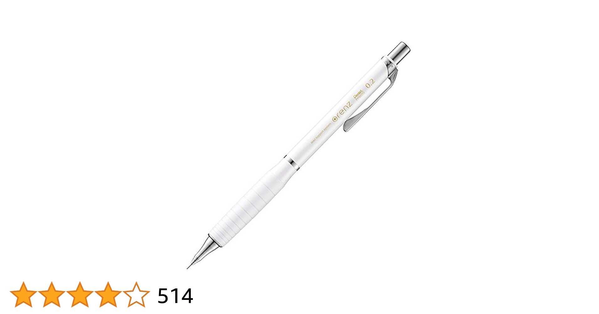 ぺんてる シャープペン セルフィット XPR605-N クールグレー軸 51frYLp3Y9L.jpg_BO30,255,255,