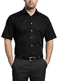 Eterna Hemd 1/2 Arm - Wilhelm Gro�e Gr��en f�r den Mann, Gr.44, Schwarz