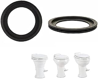 385311658 2Pcs RV Camper Boat Toilets Flush Ball Gaskets RV Camper Boat Toilets Seal for Dometic Toilets 300 310 320