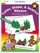 Paperback Color, Shape, and Season Rhymes Book