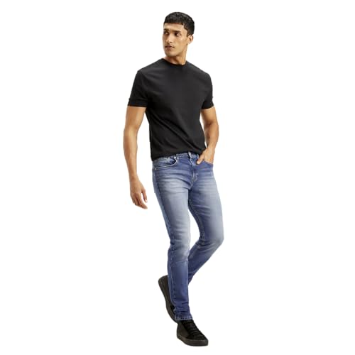 Image of Levi's Men's 512 Slim Tapered Fit Blue Jeans