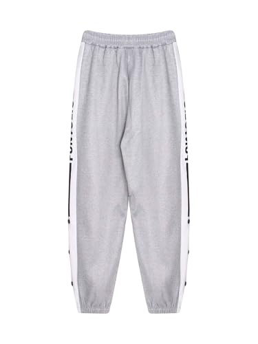 Jugaoge Kids Boys Casual Fleece Basketball Pants High Waist Athletic Joggers Sweatpants Hip Hop Dance Trousers4
