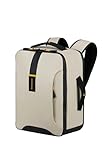 Samsonite Paradiver Light Maleta Cabina Ryanair 40x30x20cm, 25L, 0,80kg, Equipaje Mano Debajo Asiento Wizz Air, Vueling, Transavia, Mochila avión S, Beige Arena