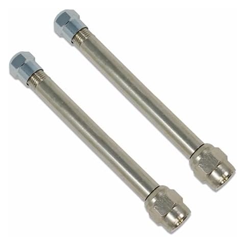 TireMinder 3 Inch Straight Valve Extender, 2 Pack Cover