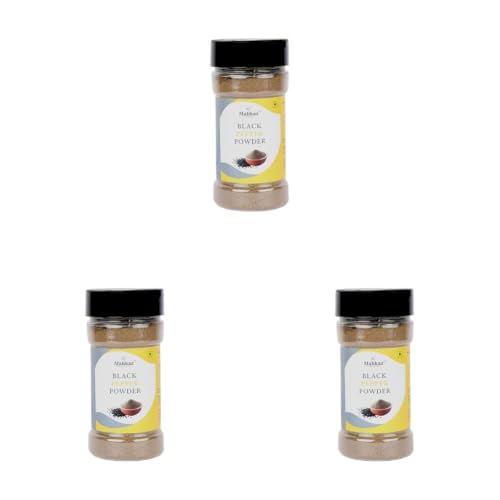 Image of Malikaz' The Royale Taste Black Pepper | Kali Mirch Powder Jar, 100 g | King of Spices | 100% Natural | No Additives | Easy to Provide a Flavour Boost to All Your Dishes | (Pack of 3)