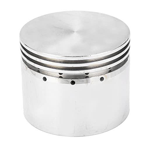 Pistón de compresor de aire, bomba de pistón de motor de aluminio, accesorios de biela de motor, aspecto hermoso, diámetro de 80mm