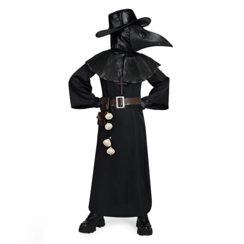 Disfraz Completo Médico de la Peste Negro XX-Large miniatura 7