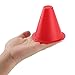 Yuecoom Red Soccer Training Cones,Plastic Training Cones,10-Pack Football Training Cones, Bracket Accessories, Obstacle Marking Set,Indoor Outdoor and Festive Events Field Marker Agility Cones