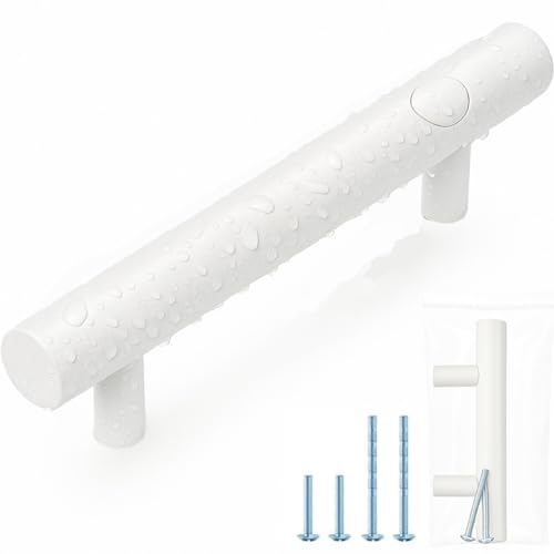 Rovanboao Matte White Stainless Steel Cabinet Pull