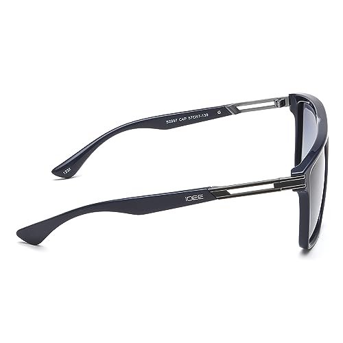 Image of IDEE 100% UV protected sunglasses for Men | Size- Large | Shape- Square | Model- IDS2957