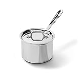 All-Clad D3® Stainless Steel 2 Quart Sauce Pan With Lid-...