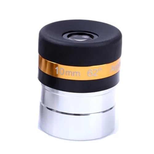 Ocular gran angular para telescopio astronómico de 1.25" con lente de 62° y 10mm