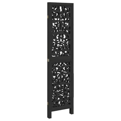 Paravent 3 pièces noir léger et robuste pour masquer un espace de rangement - 5