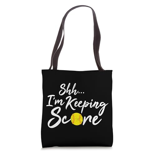 Bolsa Tote para papá o mamá del equipo de softball miniatura 1