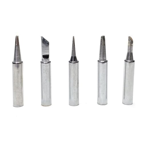 Image of 2in1 Professional Mobile Soldering Iron Equipment Tool Machine Combo Kit Set with Wire 60 W Temperature Controlled (Conical, Flat, Pointed, Round Tip)