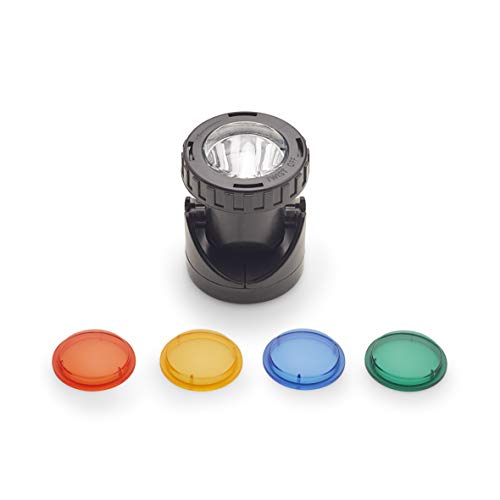 Aquanique projecteur pour étang et jardin PGL kit 1 LED, transformateur et un projecteur avec disques colorés