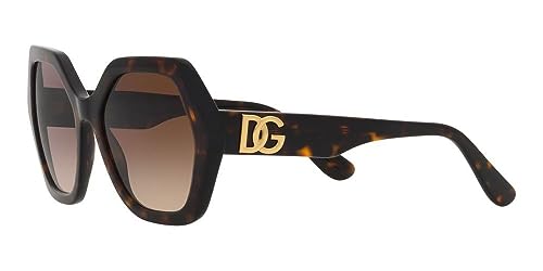 Dolce & Gabbana DG4406-502/13 Sunglasses Havana w/Gradient Brown 54mm3