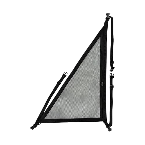 Autodecke Frachtnetz - Dreieck Mesh Organizer mit einstellbarem Riemen, robuster innerer Aufbewahrung | Perfekte platzsparende Lösung für SUVs, Transporter, perfekt für Camping, Roadtrip, Outdoor-Aben
