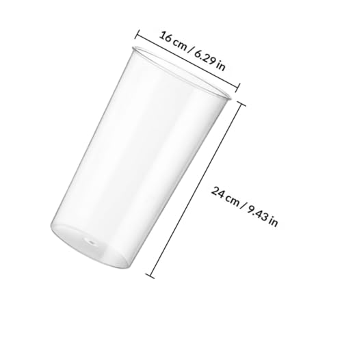 Seaux à fleurs multifonctionnels en polycarbonate incassable pour décoration