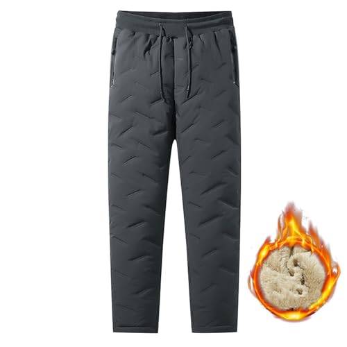 Pantalon de survêtement thermique ample pour homme contre le froid hivernal