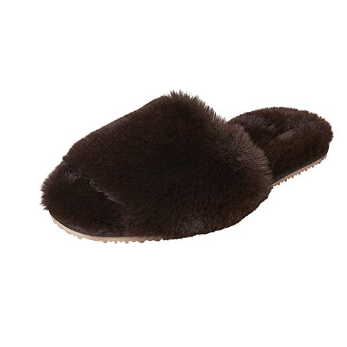 Twelve AM Co. Womens So Good Fluffy Slippers4