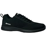 Pyramid Path Lite Seamless Mesh Bowlingschuhe für Herren, Schwarz, 45 EU