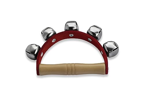 BestSaller 1079 Schellenrassel/Schellenkranz/Lederhandschelle mit...