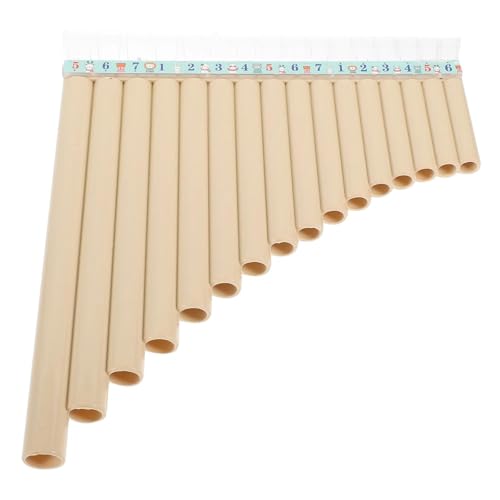 Professional Pan Flute Pan Flute 16 Pipes Panpipes Musical Instrument Portable Abs Resin Pan Flute