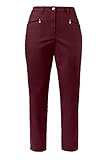 Ulla Popken 624655 Mony Damen-Stretchhose, gerader...