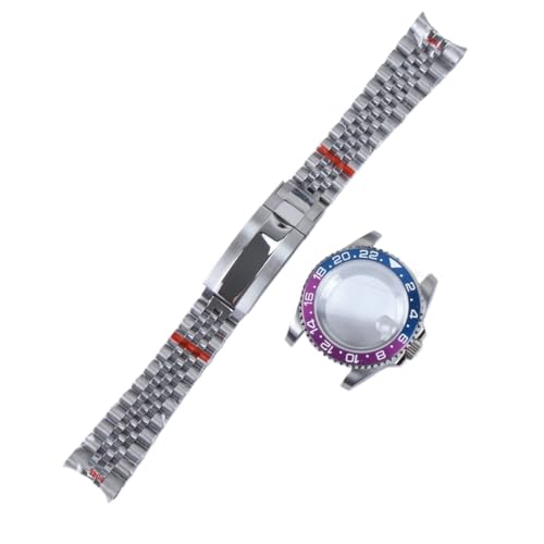 40mm �_�C�o�[�E�H�b�`�P�[�X Mod �L�b�g GMT �x�[���ƃT�t�@�C�A�K���X�t�� - �Z�C�R�[ NH35 NH36 NH34 ���[�u�����g�ƌ݊�������(A5)