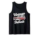 Oldtimer Detroit Kostüm Autoindustrie Tank Top