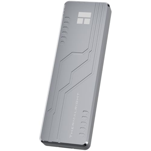 Cofre externo para SSD M.2 Thermalright HR-EB109 Dual C gris miniatura 1