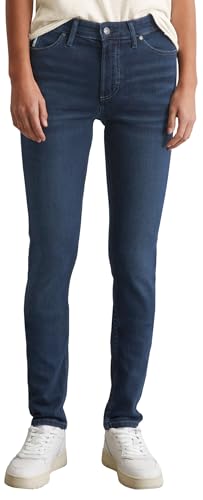 Jean Marc O'Polo femme skinny taille haute pantalon denim bleu foncé 25W 28L