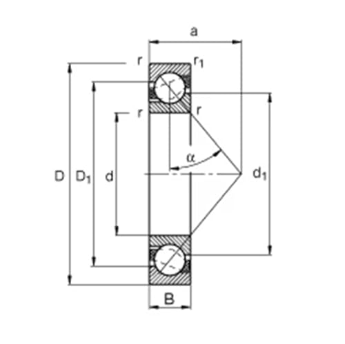 Rodamiento 7324BCBM P6 contra fallos mecánicos por alta carga axial 5