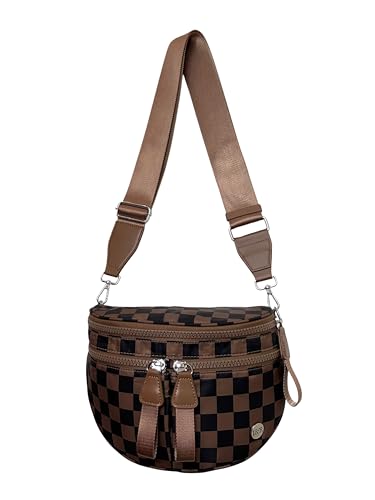 The Iris Best Version Crossbody Bag (#8061) Women's Fashion Saddle Bag - By Iris & Rainbow