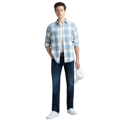 Image of Pepe Jeans Men's Regular Fit Full Sleeve Checkered Cotton Casual Shirt | Check Shirt for Man | Smart & Stylish | Multiple Styles | Mens Casual Shirts