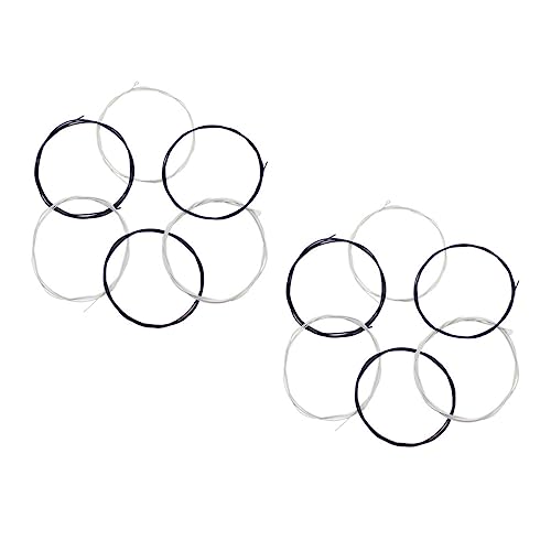 Generic Guitar Replacement String Kit (2 Sets) Classical Guitar Strings Strong Treble Bright Bass Harmonious Chords Present