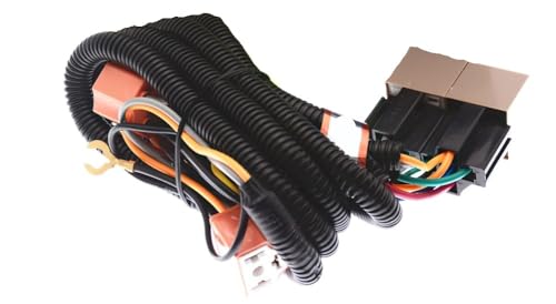 KUN SR Headlight Enhancer Bulb H/*4 Plug and Play Line Ceramic All for Auto Headlamp Car Accessories Wiring Harness Kit